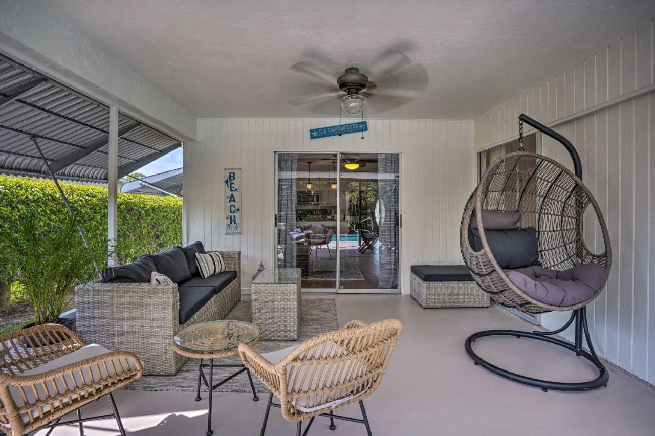 Naples Oasis With Screened Pool, Bike To Beach! Exteriör bild