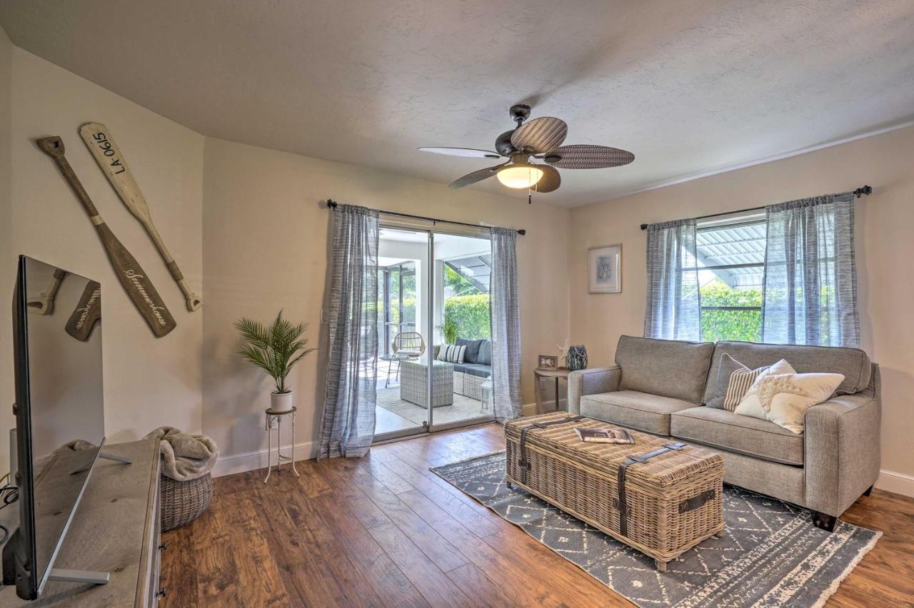 Naples Oasis With Screened Pool, Bike To Beach! Exteriör bild