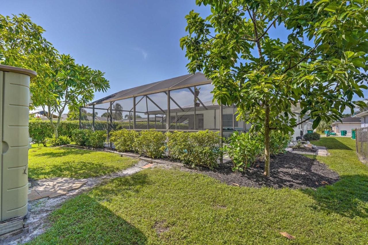 Naples Oasis With Screened Pool, Bike To Beach! Exteriör bild